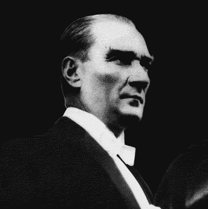 Siyah beyaz Atatürk resimleri
